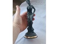 HM EMATITE Handmade 9” Roman Woman Made I Figurine