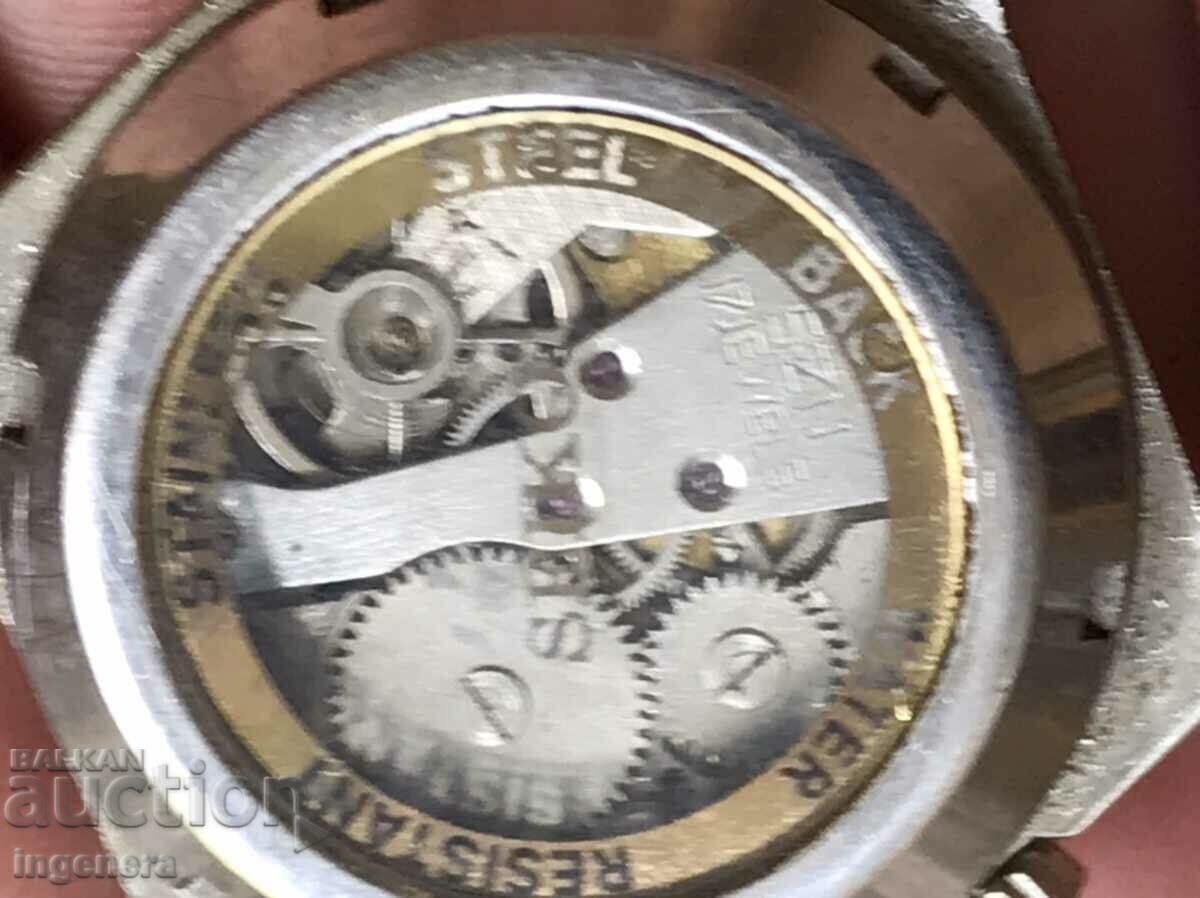 Auction  SEIKO 5 CRYSTAL WATCH 25 STONE SEIKO 5 CRISTAL-NOT WORKING