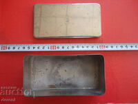 Antique metal medical tool box