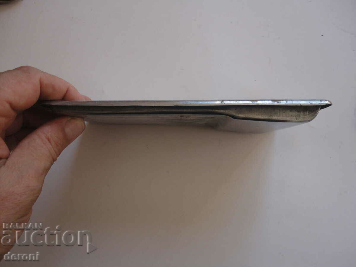 Delivery of Antique metal tray for medical instruments 2