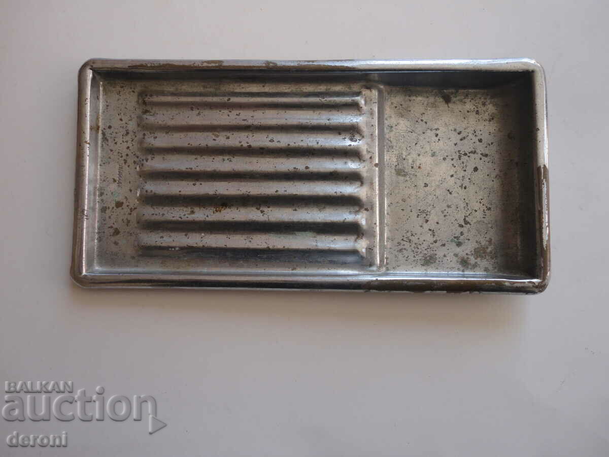 Antique metal tray for medical instruments 2 - 7