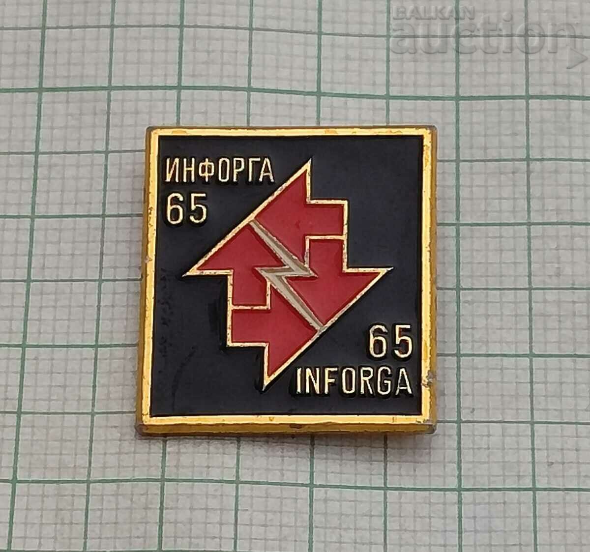 INFORGA 65 INSIGNA URSS