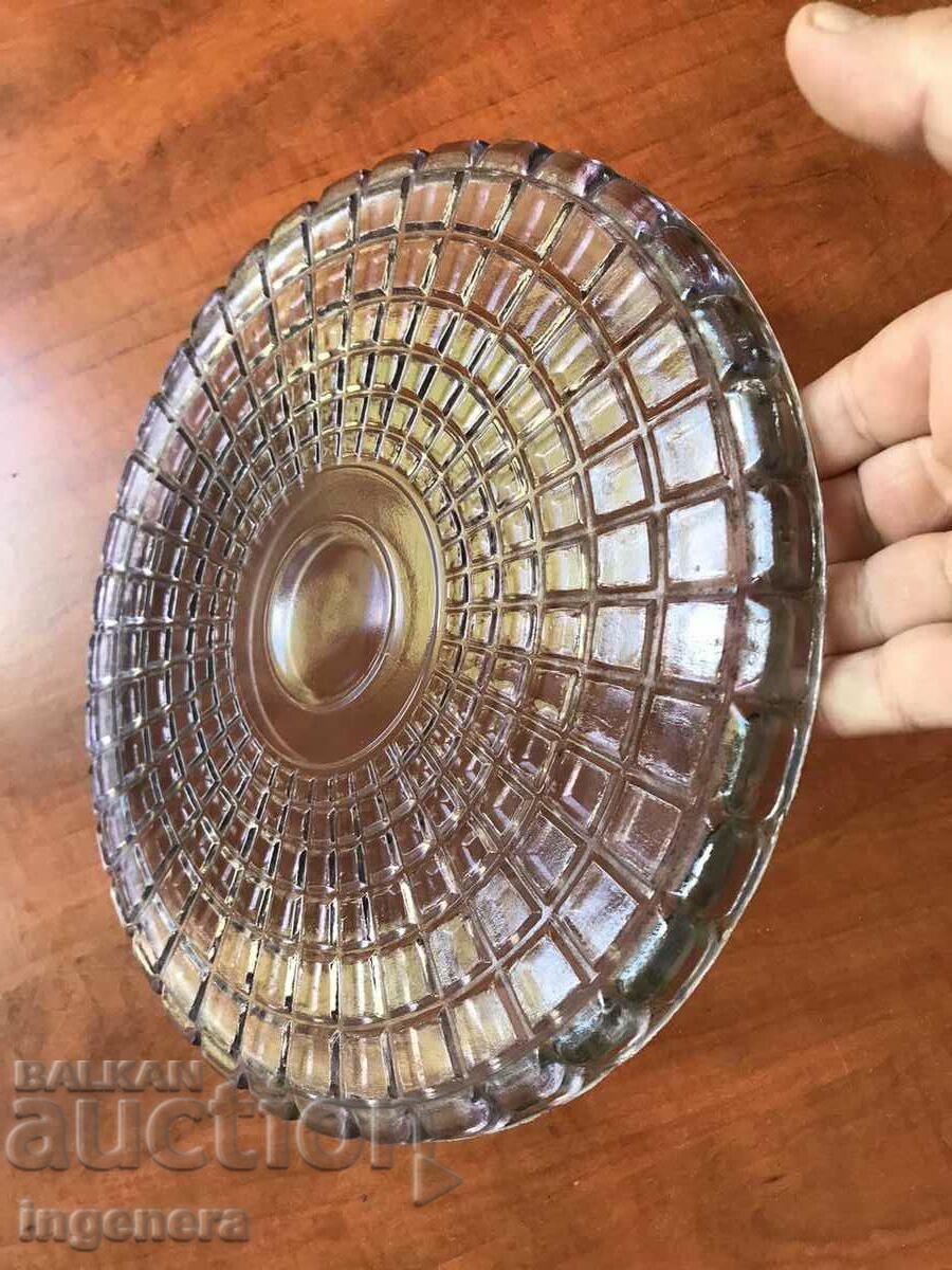TRAY PLATE GLASS COLORED RELIEF FROM SOCA with price 23.00 BGN | € 11.76 TRAY PLATE GLASS COLORED RELIEF FROM SOCA with price 23.00 BGN | € 11.76