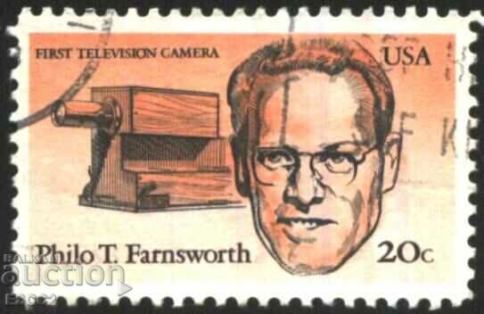 Brand Philo Farnsworth Television Camera 1985 SUA