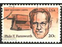 Brand Philo Farnsworth Television Camera 1985 SUA