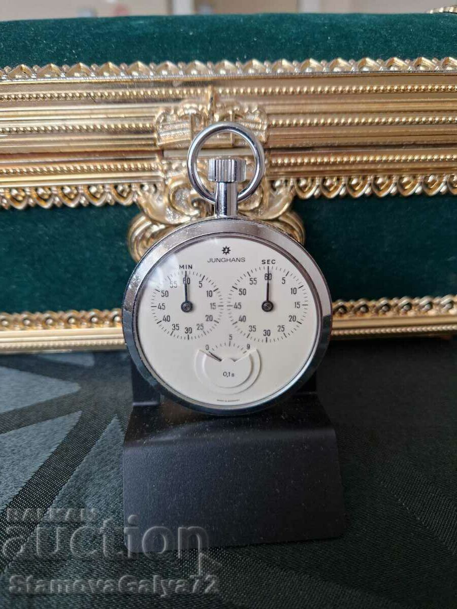 Αντίκα συλλεκτικό γερμανικό χρονόμετρο Junghans με τιμή 101.24 €