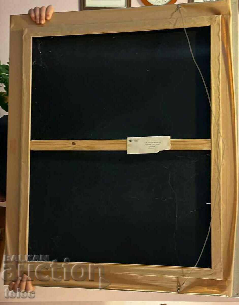 Auction Painting by Plamen Makov oil paints Auction Painting by Plamen Makov oil paints