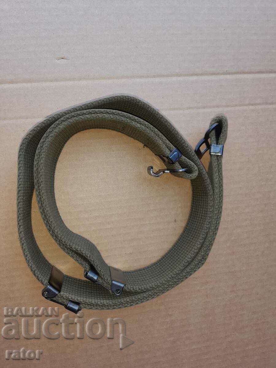 Bulgarian military cloth belt - BA