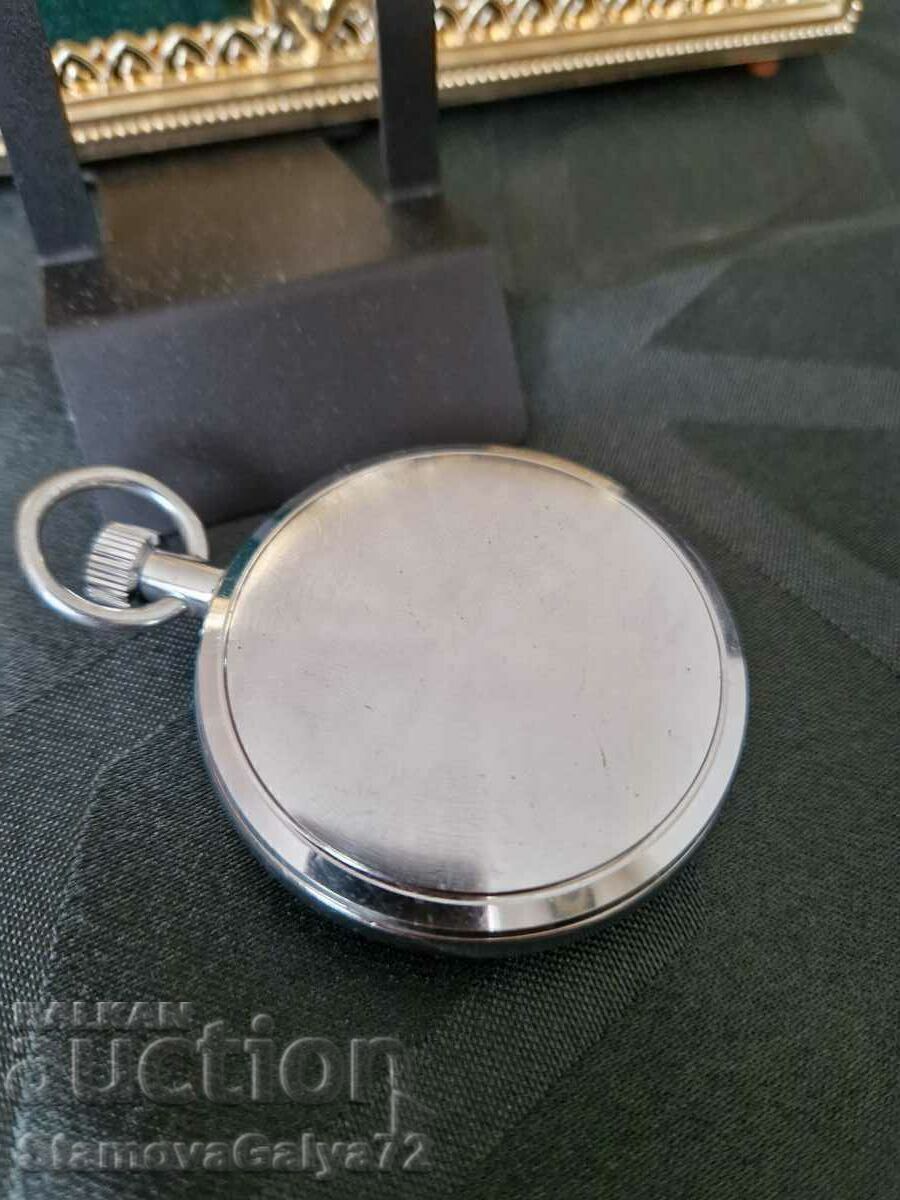 Колекционерски антикварен немски хронометър Junghans - 6