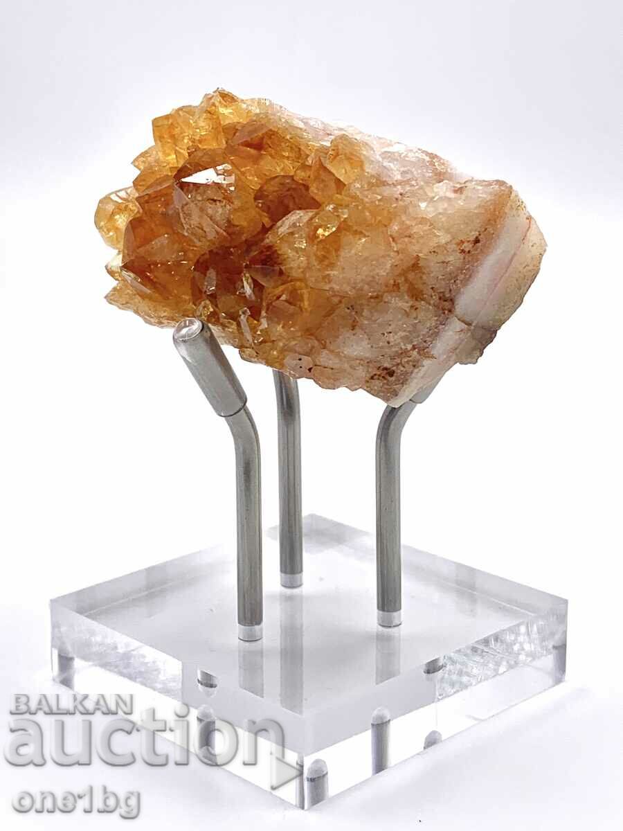 small druse Citrine