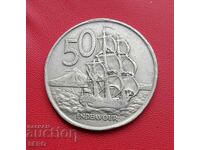 New Zealand - 50 cents 1967