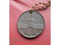 Germany-GDR-Porcelain Medal 1974-100 City of Meuselwitz