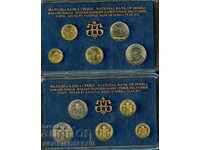 SERBIA SERBIA 1 2 5 10 20 Dinars SET issue 2012 UNC