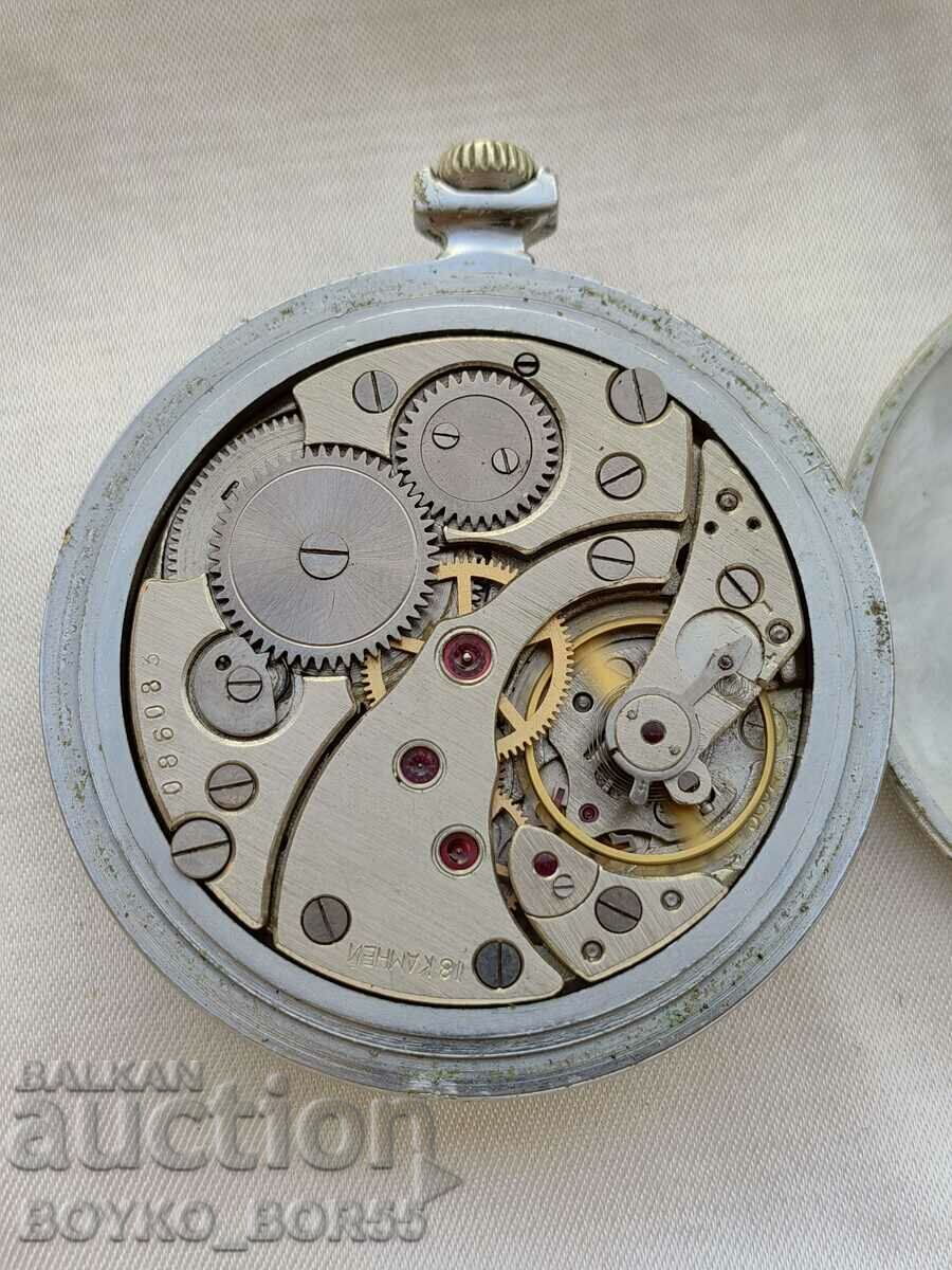 Auction Russian Social USSR Pocket Watch Lightning Auction Russian Social USSR Pocket Watch Lightning