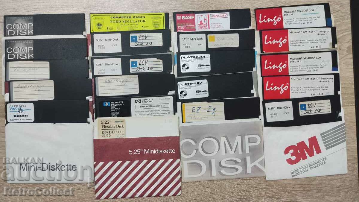 Floppy disks 5.25 inches for Pravets 8 and 16