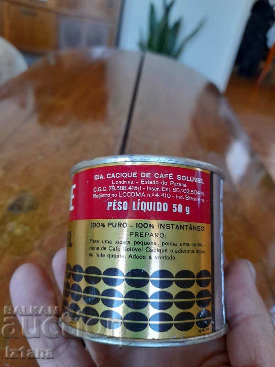 Delivery of Old coffee Soluvel, Cacique Delivery of Old coffee Soluvel, Cacique