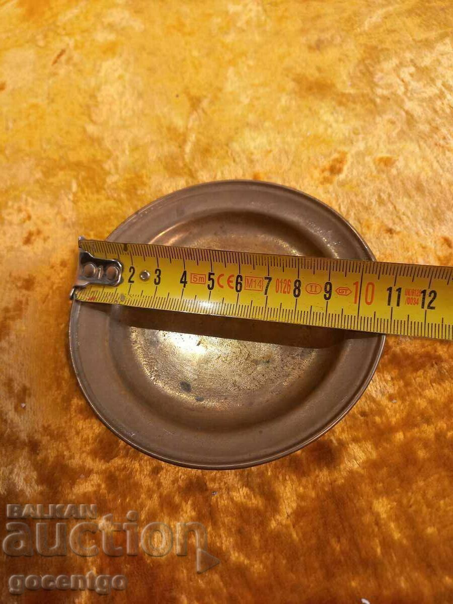 Livrarea Bronz O placă de bronz / alamă cu pereți groși