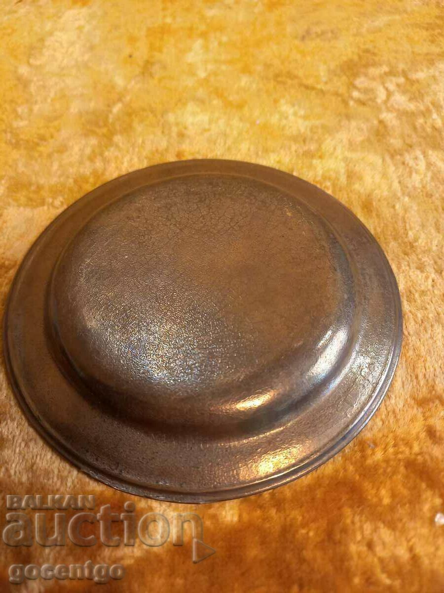 Χάλκινο Χάλκινο / ορειχάλκινο πιάτο με παχύ τοίχωμα - 5 Χάλκινο Χάλκινο / ορειχάλκινο πιάτο με παχύ τοίχωμα - 5