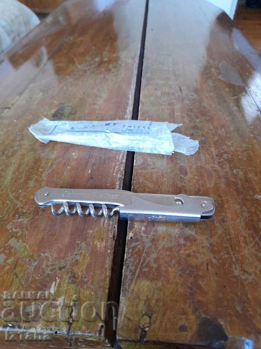 Opener, corkscrew, knife Johnnie Warlker with price 80.00 BGN | € 40.90 Opener, corkscrew, knife Johnnie Warlker with price 80.00 BGN | € 40.90