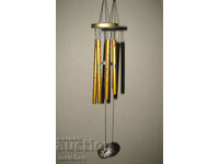 Wind chimes bells 5 tubes "gold", 46 cm, excellent