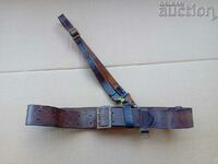 WW2 WWII brown combat officer belt with stud