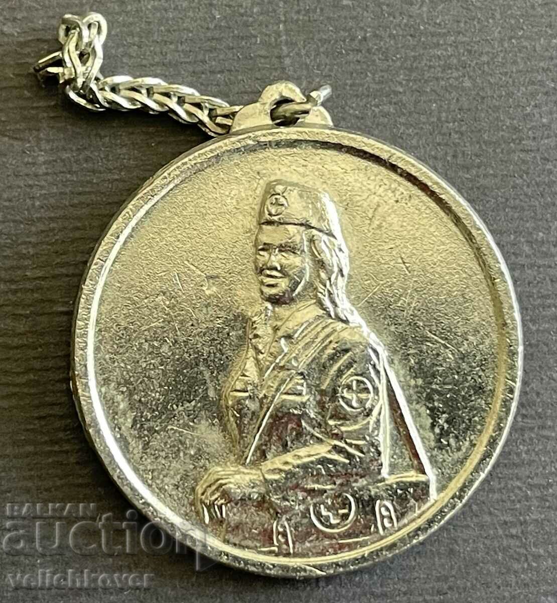 37916 Romania Red Cross blood donor medal enamel with price 5.00 BGN | € 2.56