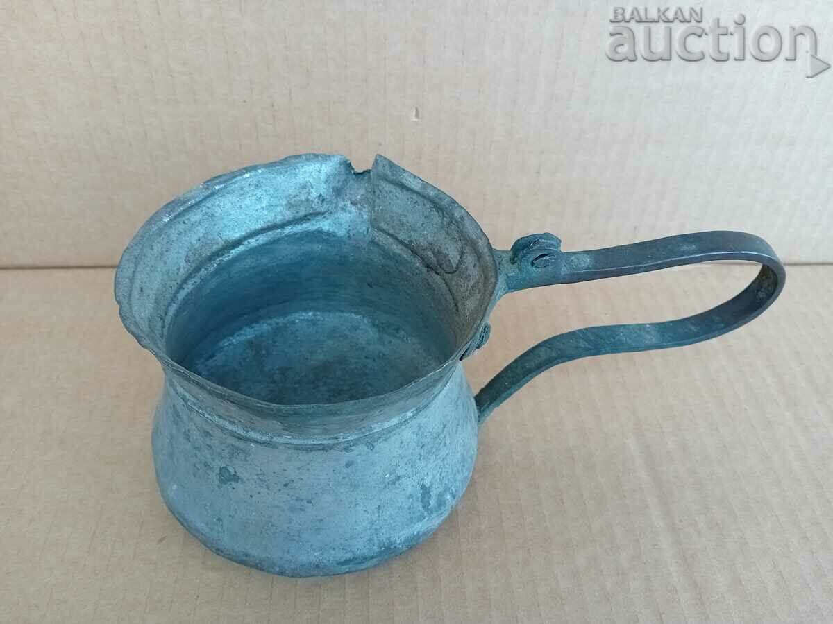 Παράδοση Αντίκα Χάλκινο Λέβητα για Θερμαινόμενο Μπράντυ χάλκινο δοχείο Παράδοση Αντίκα Χάλκινο Λέβητα για Θερμαινόμενο Μπράντυ χάλκινο δοχείο