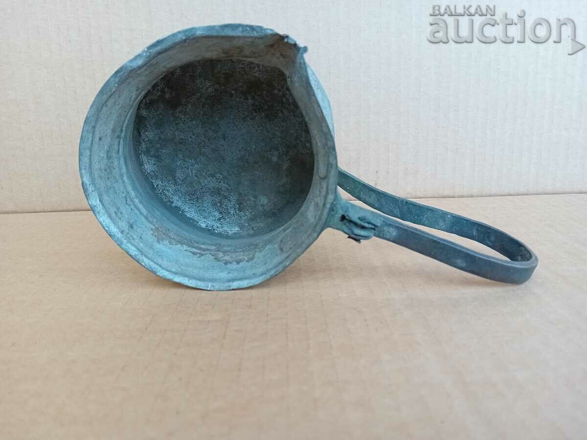 Αντίκα Χάλκινο Λέβητα για Θερμαινόμενο Μπράντυ χάλκινο δοχείο - 6 Αντίκα Χάλκινο Λέβητα για Θερμαινόμενο Μπράντυ χάλκινο δοχείο - 6