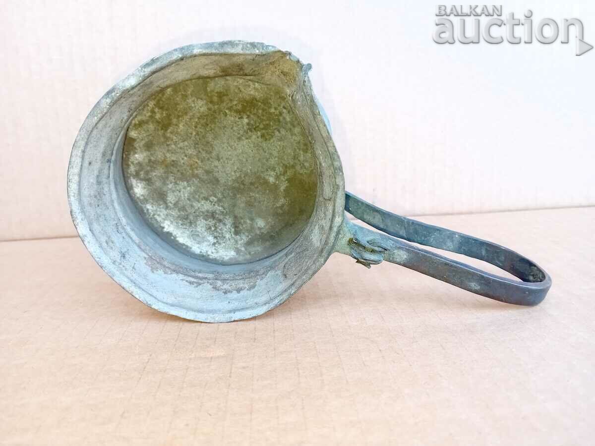 Αντίκα Χάλκινο Λέβητα για Θερμαινόμενο Μπράντυ χάλκινο δοχείο - 7 Αντίκα Χάλκινο Λέβητα για Θερμαινόμενο Μπράντυ χάλκινο δοχείο - 7