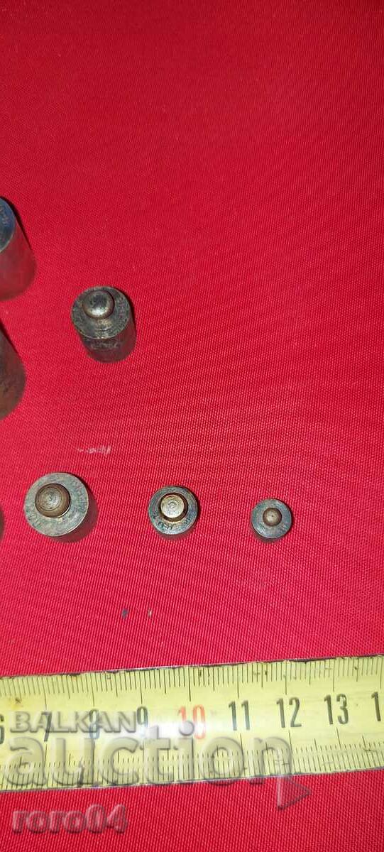 MEASURES - WEIGHTS - BRONZE - 6 MEASURES - WEIGHTS - BRONZE - 6