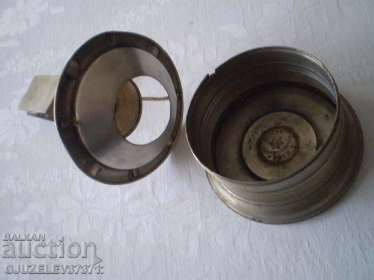 Old metal innkeeper's ashtray Pivnitsa Iosifu Minchevu Sofi with price 149.00 BGN | € 76.18 Old metal innkeeper's ashtray Pivnitsa Iosifu Minchevu Sofi with price 149.00 BGN | € 76.18