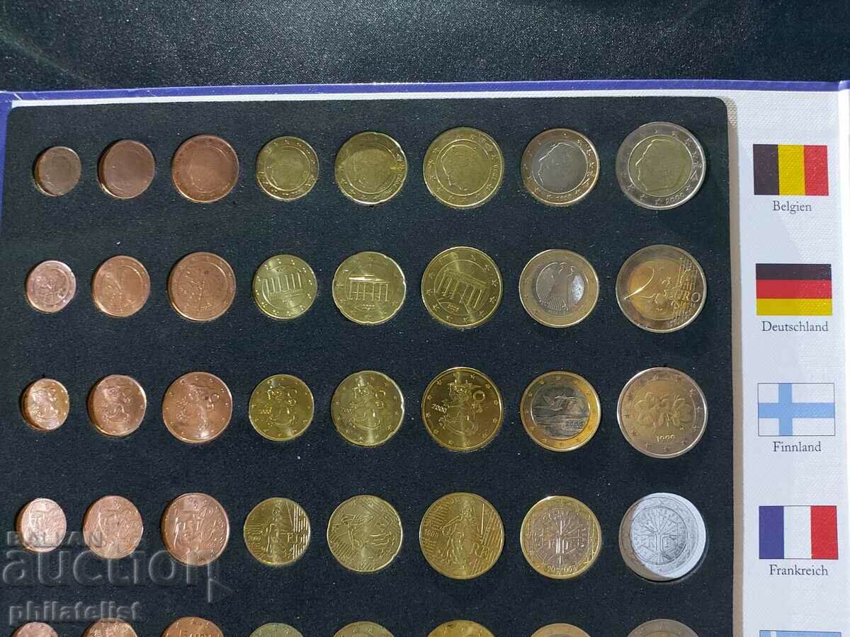 Auction album of 10 euro series - the first members of the UNC Eurozone Auction album of 10 euro series - the first members of the UNC Eurozone