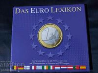 album of 10 euro series - the first members of the UNC Eurozone