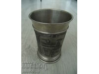 #*7645 old metal / pewter cup - ZINN