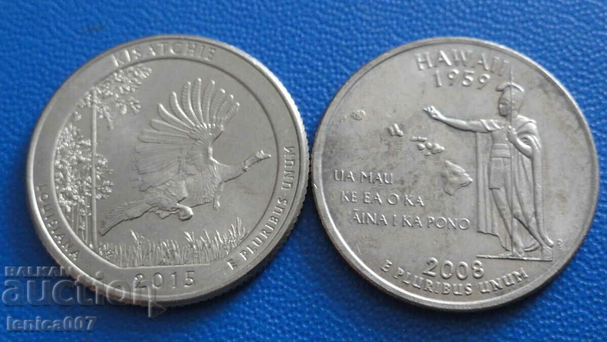 Livrarea SUA - 25 de cenți (2 bucăți) Livrarea SUA - 25 de cenți (2 bucăți)