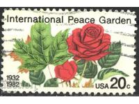 Stamped Garden of Mira Rosa 1982 from USA