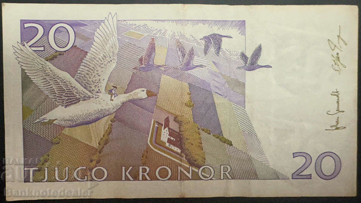 Sweden 20 Kronor 1997 Pick 63 Ref 0738 with price 6.00 BGN | € 3.07 Sweden 20 Kronor 1997 Pick 63 Ref 0738 with price 6.00 BGN | € 3.07