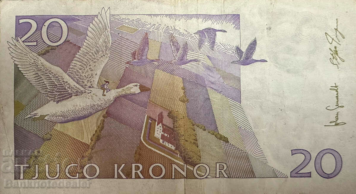 Sweden 20 Kronor 1997 Pick 63 Ref 8735 with price 5.00 BGN | € 2.56 Sweden 20 Kronor 1997 Pick 63 Ref 8735 with price 5.00 BGN | € 2.56