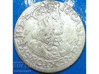 Poland 6 groszy (Szestak) Ivan II Casimir silver