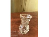 VASE VASE GLASS RELIEF THICK OF SOCA