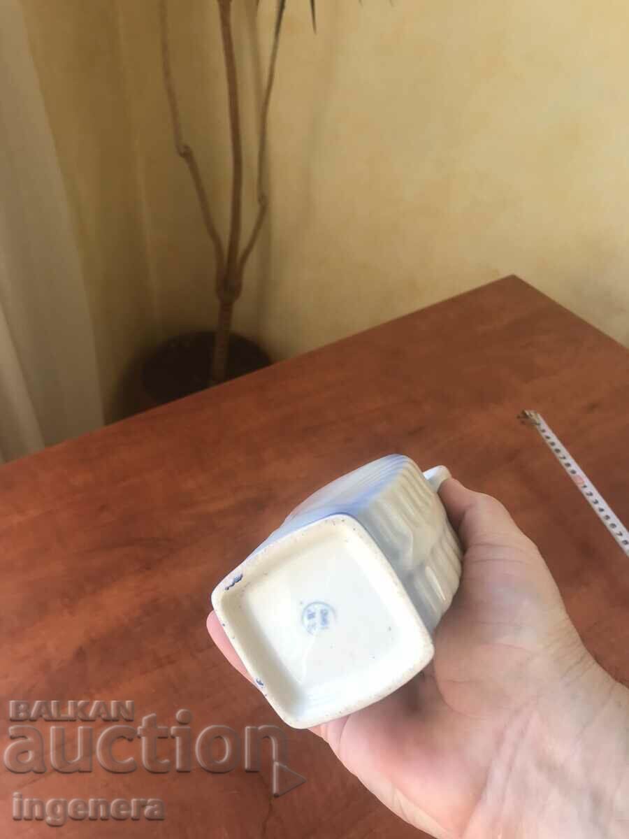 PORCELAIN CONTAINER FOR VINEGAR-BULGARIA KANA BOTTLE - 5 PORCELAIN CONTAINER FOR VINEGAR-BULGARIA KANA BOTTLE - 5