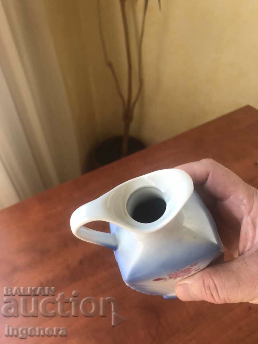 PORCELAIN CONTAINER FOR VINEGAR-BULGARIA KANA BOTTLE - 6 PORCELAIN CONTAINER FOR VINEGAR-BULGARIA KANA BOTTLE - 6