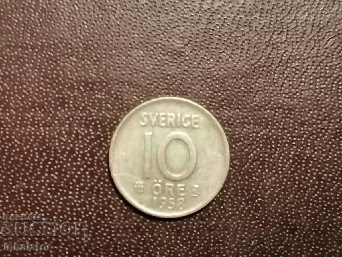 1958 Sweden 10 yore