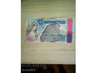 Antarctica 2 dollars 2014