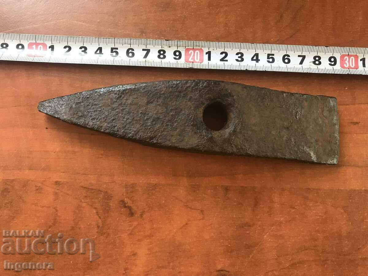 HAMMER BLADE QUITE OLD FORGED TOOL- 850 GR.