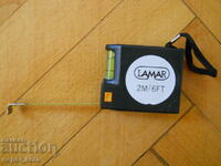 tape measure with level "Lamar" - Poland (2 meters)