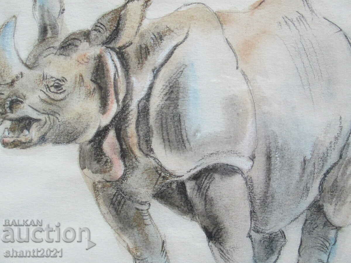 Delivery of Original painting - pencil, pastel, signature, 32x23cm. Delivery of Original painting - pencil, pastel, signature, 32x23cm.