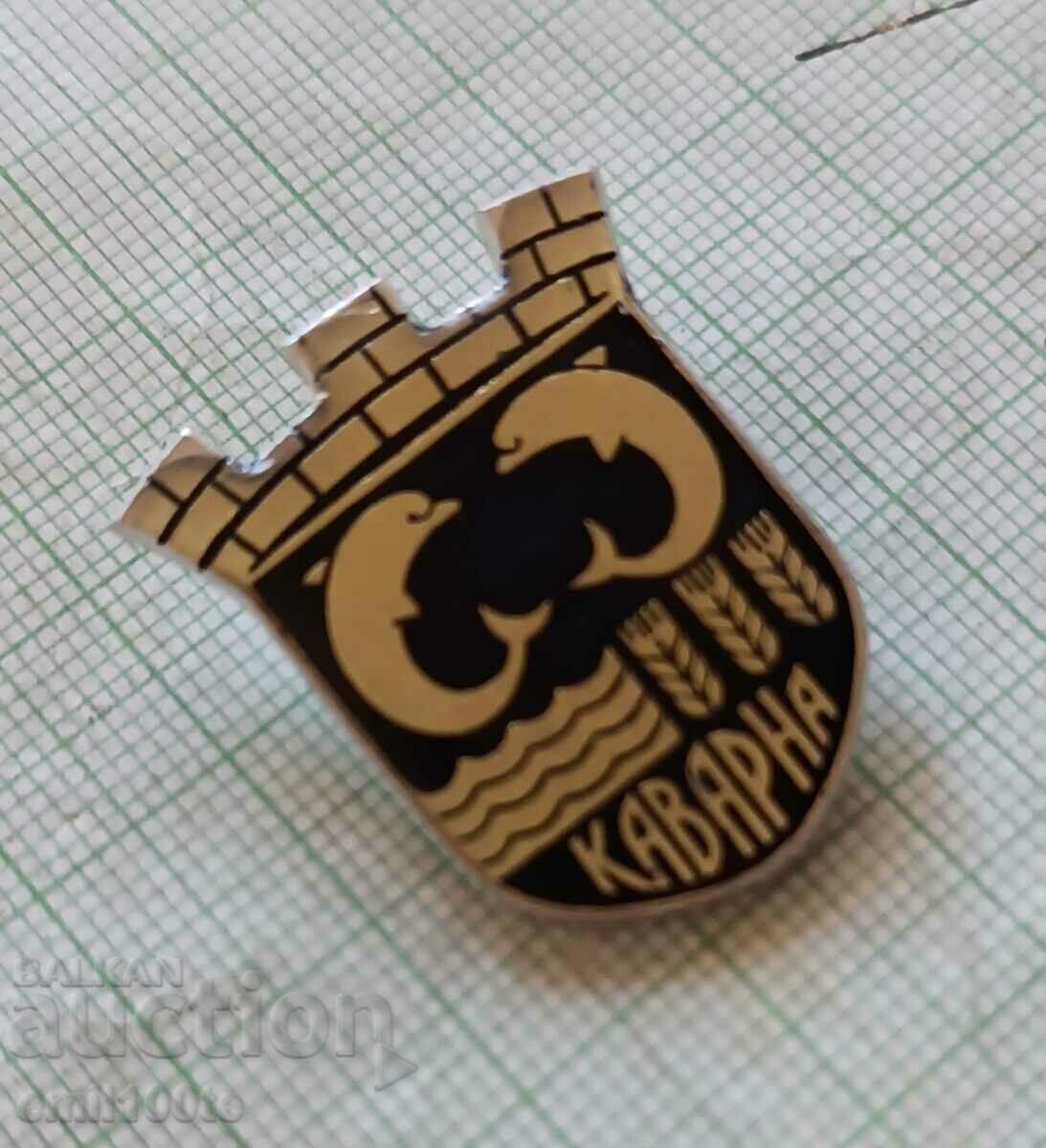 Auction  Badge - Kavarna coat of arms