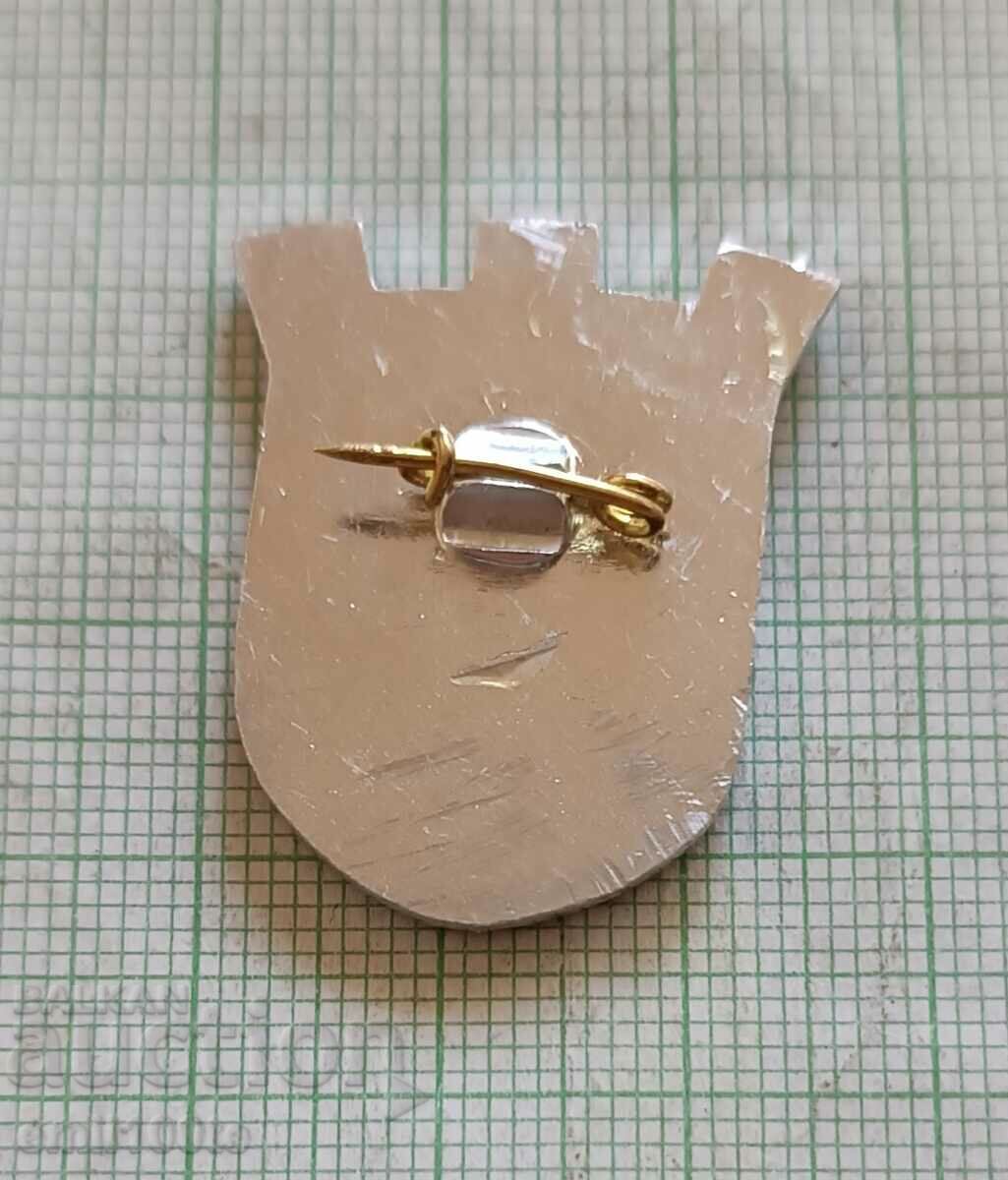 Delivery of Badge - Kavarna coat of arms