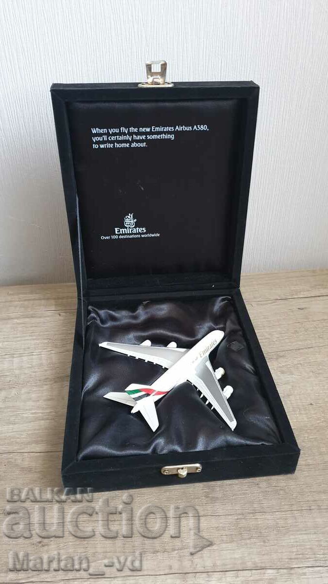 Airbus A380 model aircraft